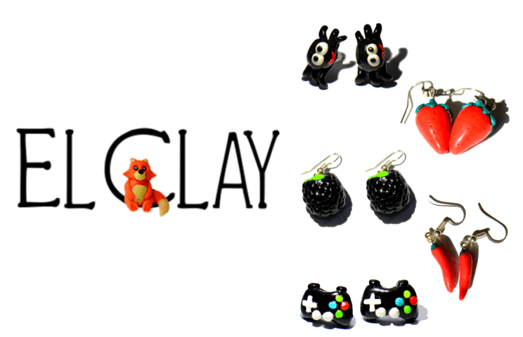 ElClay - Polymer Clay jewelry by Lucie Czillingova in Denmark. Story by Norwegian Jewellery