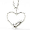 Heart Necklace by Kredah Design - Norwegian Jewelry