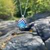 Mosaic pendant by A+G Design in Kristiansand, Norway - Norwegian Jewelry