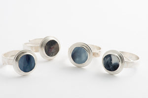 Ocean Inspired ring by Anette Skaugen Guldager - Norwegian Jewelry