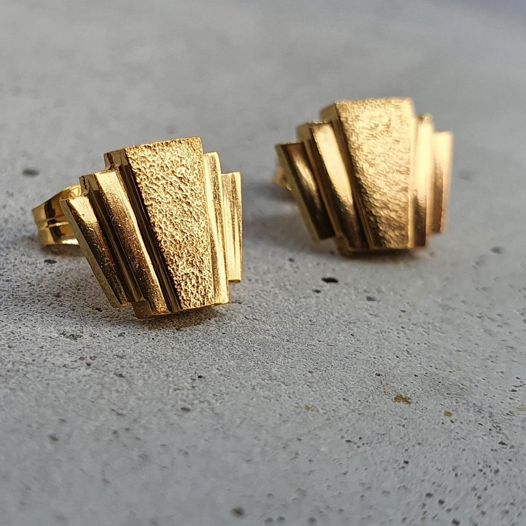 André Normann Art Deco Earrings | Norwegian Jewelry designer and goldsmith in Østfold, Norway