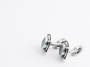 PORTHOLE cufflinks by Skaugen Guldager - a Norwegian jewelry designer from Telemark, Norway.