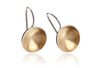 BAKKA - Planets Gold Plated Earrings Earrings - Norwegian Jewelry features artisan jewellery designers and goldsmiths from Norway. 