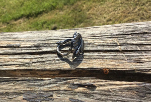 Leaves Ring by Ivar Brendemo - Norwegian Jewelry from Telemark