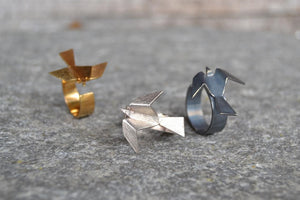 Ridderhus - The Raven Ring Rings - Norwegian Jewelry features artisan jewellery designers and goldsmiths from Norway. 
