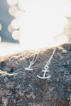 Fjellsmykke - Anchor Silver Necklace by Linn Sigrid Bratland - Norwegian Jewelry