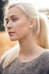 Fjellsmykke - Snowflakes Earrings by Linn Sigrid Bratland - Norwegian Jewelry