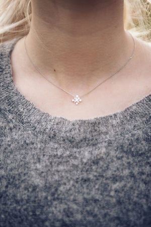 Fjellsmykke - Snowflakes Necklace by Linn Sigrid Bratland - Norwegian Jewelry