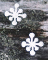 Fjellsmykke - Snowflakes Earrings by Linn Sigrid Bratland - Norwegian Jewelry