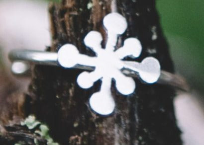 Fjellsmykke - Snowflakes Ring by Linn Sigrid Bratland - Norwegian Jewelry