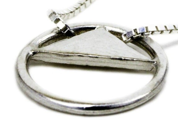 Fjellsmykke - Mountain Silver Necklace