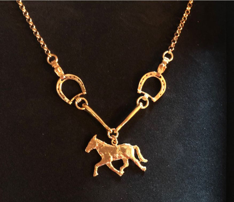 Horse Necklace by Ivar Brendemo - Norwegian Jewelrly