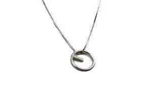 Compass Silver Necklace Type 2  by Linn Sigrid Bratland | Norwegian Jewelry