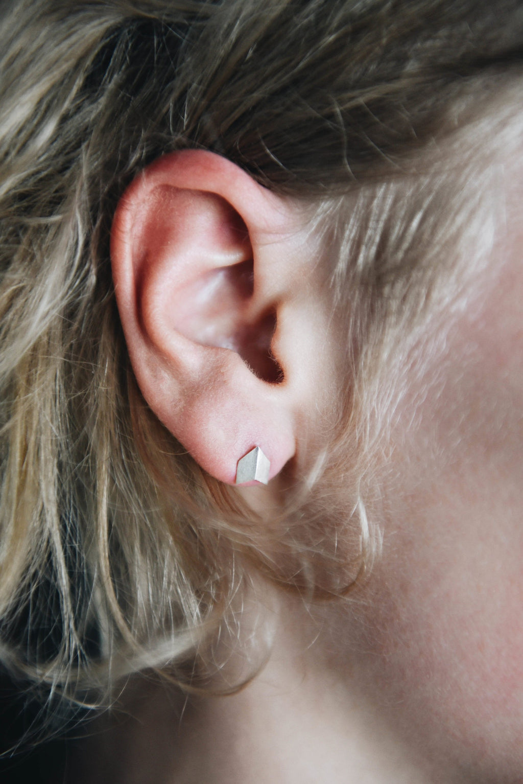 Fjellsmykke - Lus Silver Earrings by Linn Sigrid Bratland - Norwegian Jewelry