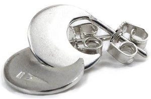 Fjellsmykke - Moonlight Silver Earrings by Linn Sigrid Bratland - Norwegian Jewelry