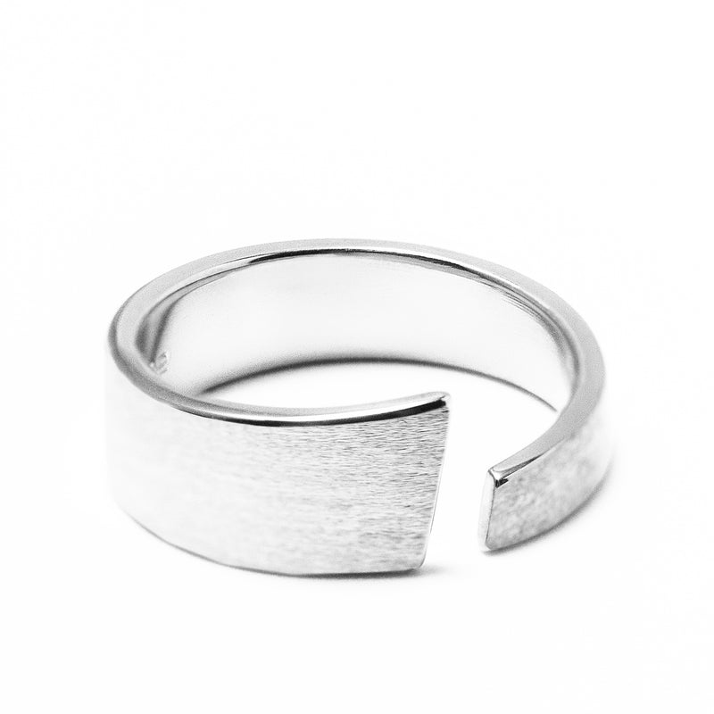 Ekenberg Scandinavia - Preikestolen (Pulpit Rock) Silver Ring - Norwegian Jewelry