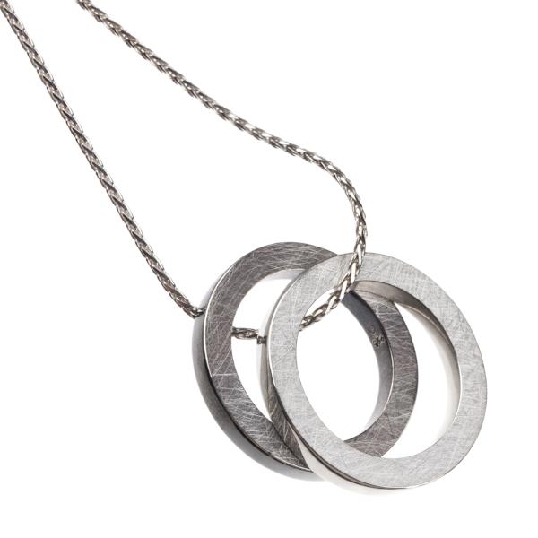 Circulus Gemini Pendant by Undlien design -a Norwegian Jewelry designer and goldsmith