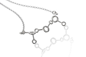 IGJ Design - Water- H2O Medium Necklace Necklaces - Norwegian Jewelry features artisan jewellery designers and goldsmiths from Norway. 