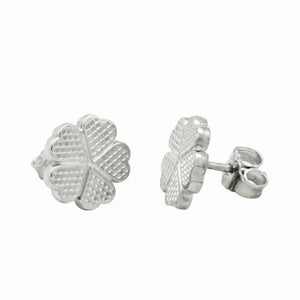 Linn Sigrid Bratland from Telemark, Norway features the Waffle Plate Earrings. Norwegian Jewelry
