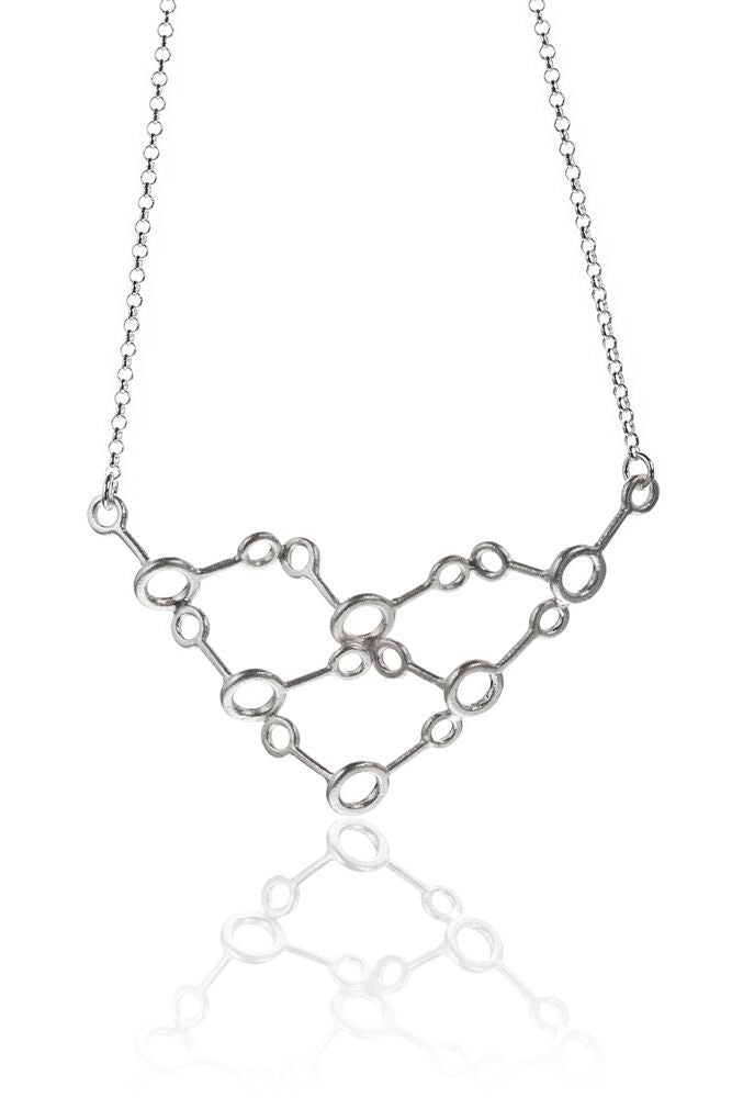 IGJ Design - Water- H2O Big Necklace Necklaces - Norwegian Jewelry features artisan jewellery designers and goldsmiths from Norway. 